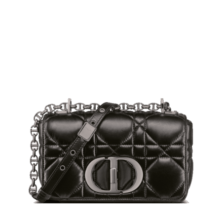SMALL DIOR CARO BAG – BLACK CALFSKIN