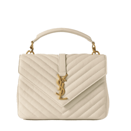 YSL College Medium Quilted Tote