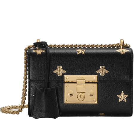 Gucci Padlock Bee Star Small Shoulder Bag