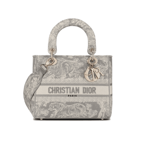 Dior Lady D-Lite Bag Embroidered